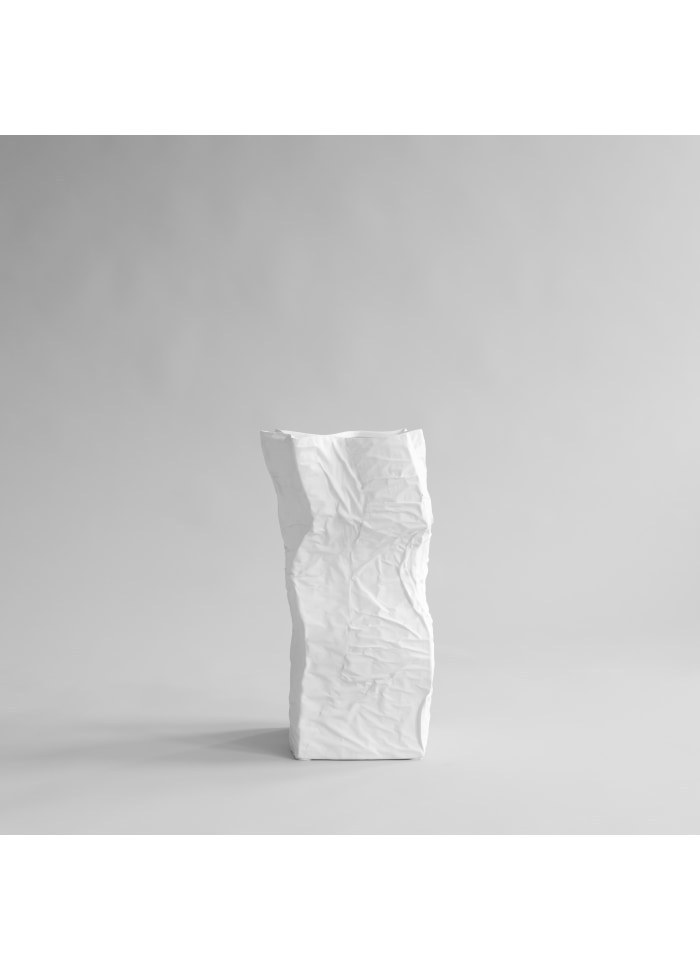 101 COPENHAGEN Βάζο Βάζο Kami Big Κεραμικό Άσπρο 35x26x49.5 cm 101 COPENHAGEN