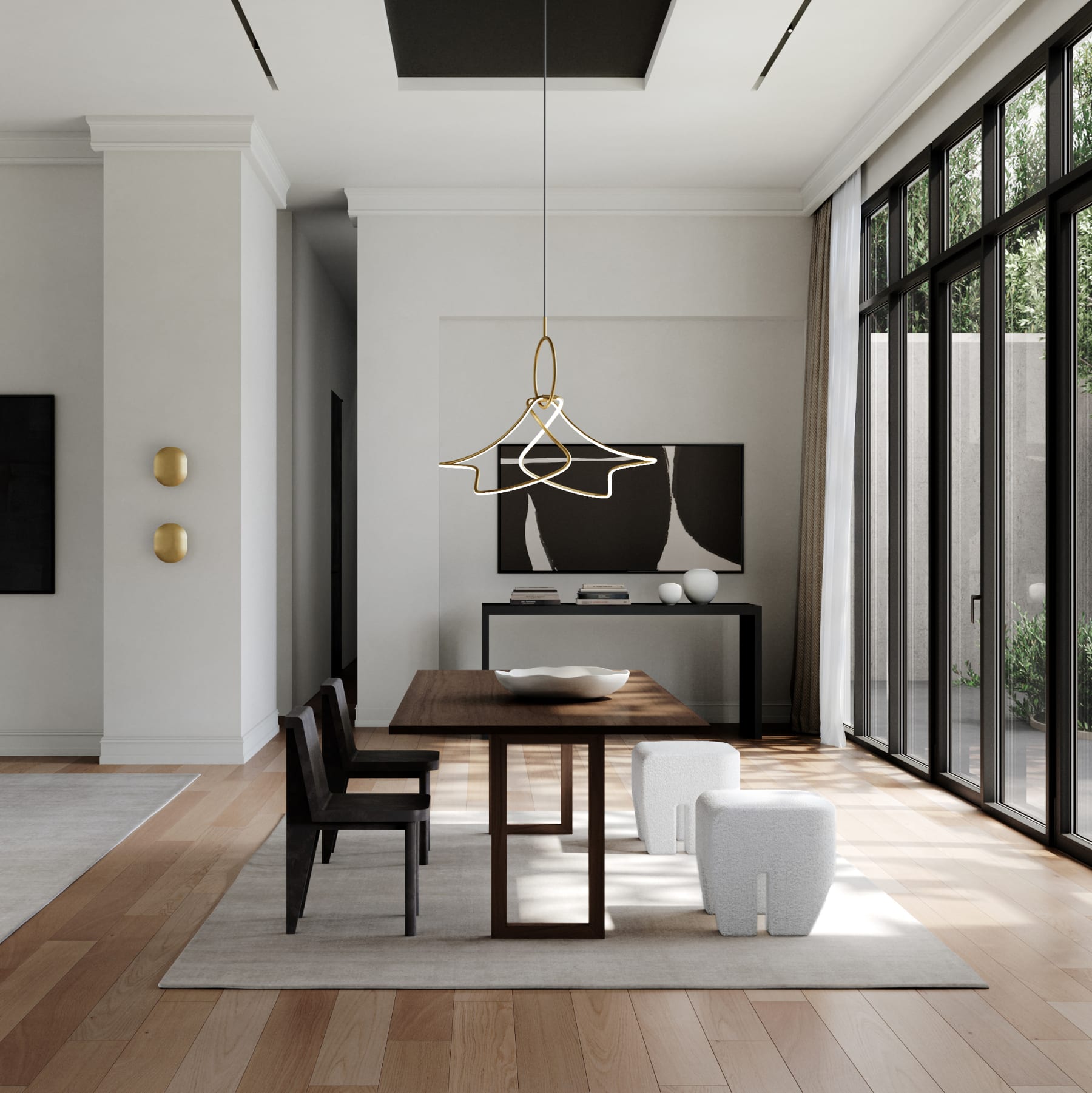 Φωτιστικό Οροφής Kumo Chandelier, Mini - Brass L95 x W75 x H75 cm 101 COPENHAGEN