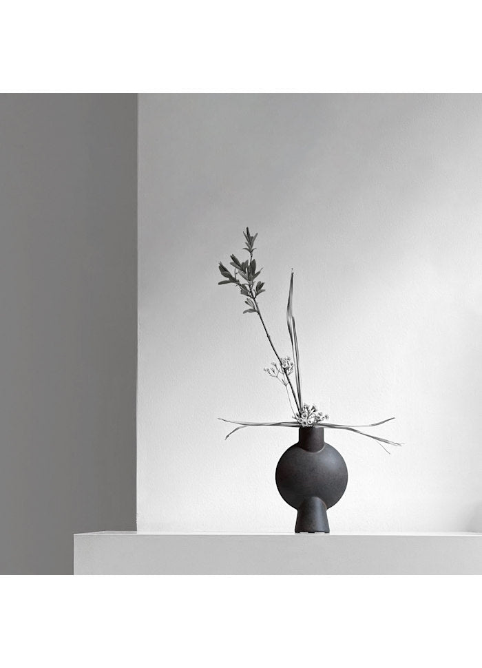 Βάζο, Sphere Bubl, Mini, Καφέ Κεραμικό, 18x6x13cm, 101 COPENHAGEN