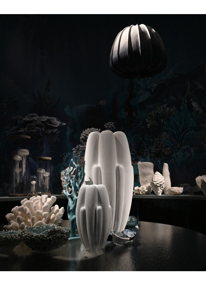 101 COPENHAGEN Βάζο Βάζο Bloom Slim Mini Κεραμικό Λευκό 19.5x19x34cm 101 COPENHAGEN