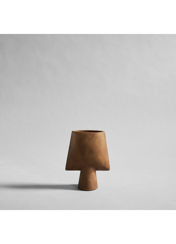 Βάζο, Sphere Square Mini ΄Ωχρα Κεραμικό, 25x9x21cm, 101 COPENHAGEN