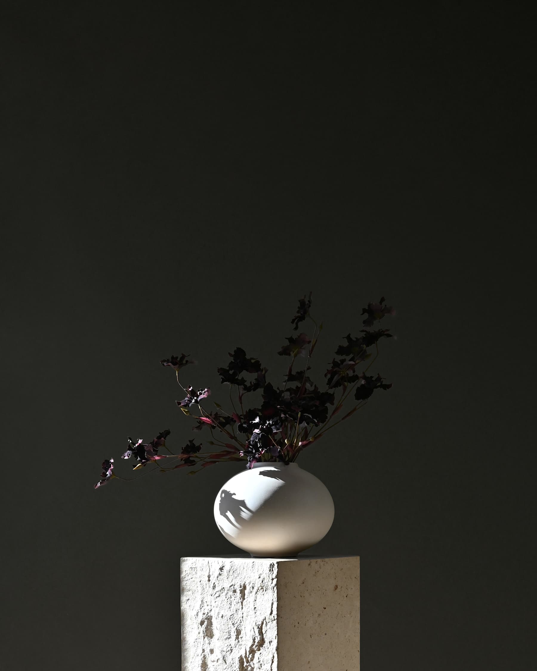 101 COPENHAGEN ΒΑΖΟ Βάζο Sunao Fat Mini - Birch Κεραμικό L28 x W28 x H22 101 COPENHAGEN