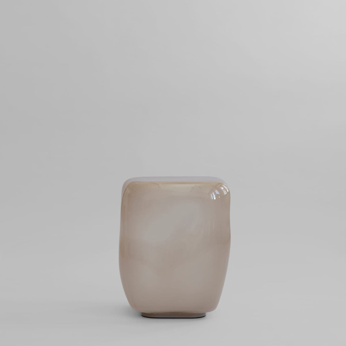 Γυάλινο Τραπεζάκι Καφέ Ishi Mini - Smoked Desert H40 x W32 x L32 cm 101 COPENHAGEN