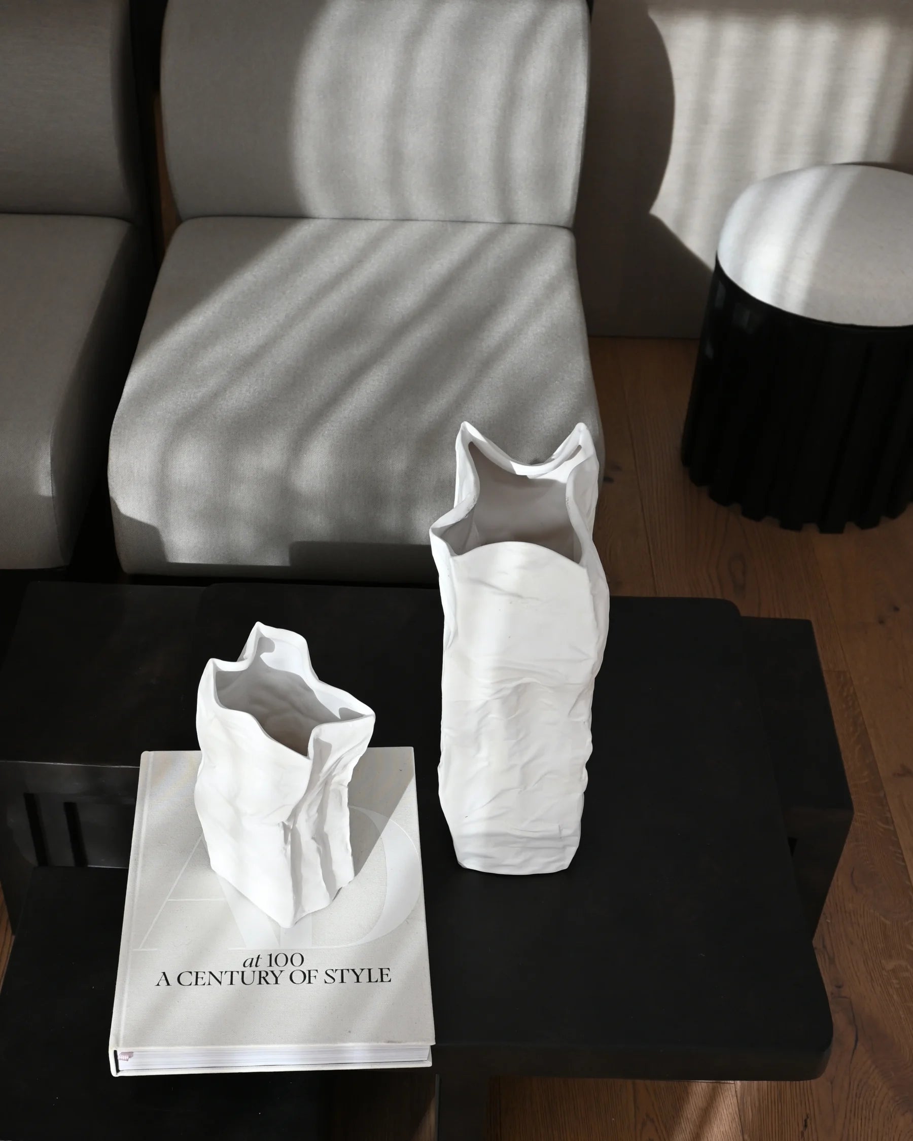 101 COPENHAGEN Βάζο Copy of Βάζο, Cobra Uno Mini, Κεραμικό, Άσπρο, 18x6,5x17 cm, 101 COPENHAGEN