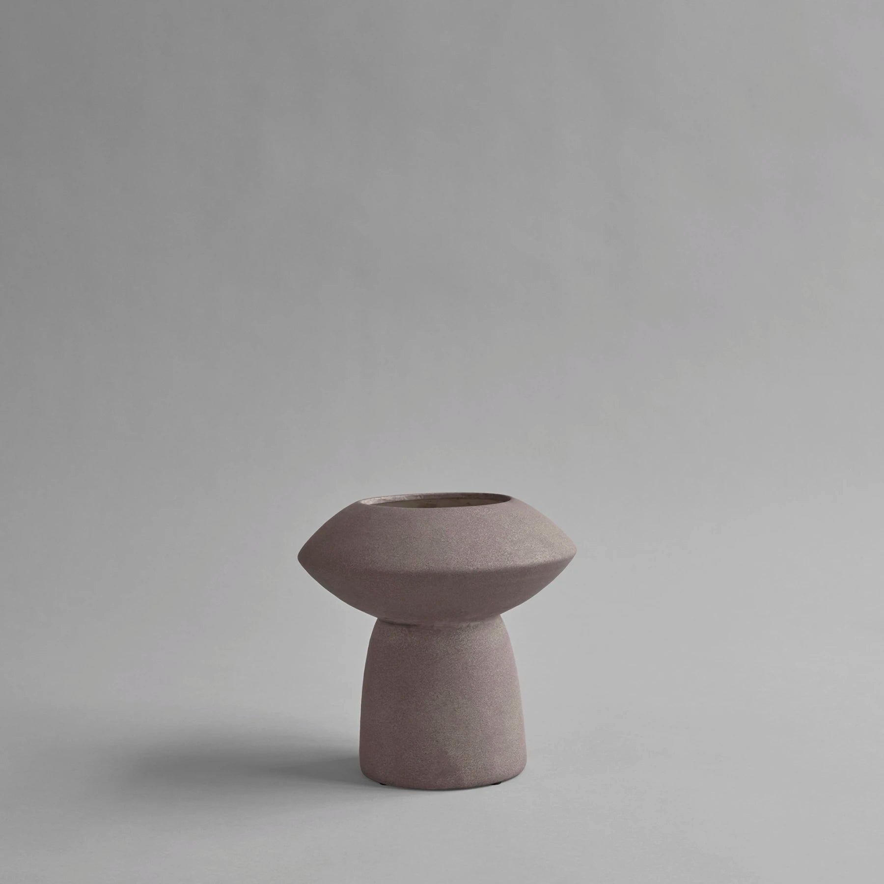 101 COPENHAGEN Βάζο Βάζο Sphere Fat Taupe Κεραμικό 23x13,5x24cm, 101 COPENHAGEN