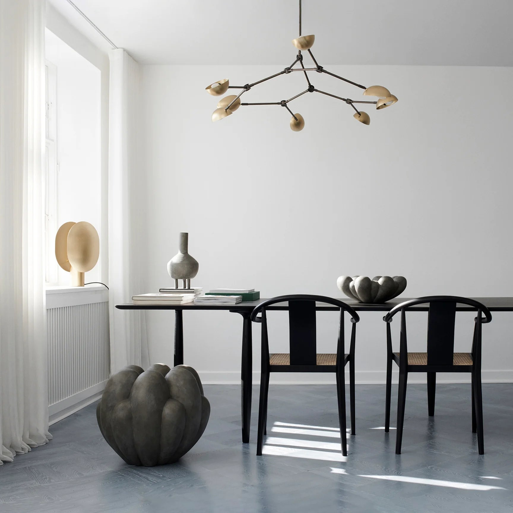 101 COPENHAGEN Φωτιστικό οροφής Φωτιστικό Οροφής Drop Chandelier Αλουμίνιο/Ορείχαλκος/Σίδερο Μπρούτζος 121x154xH73 cm 101 COPENHAGEN