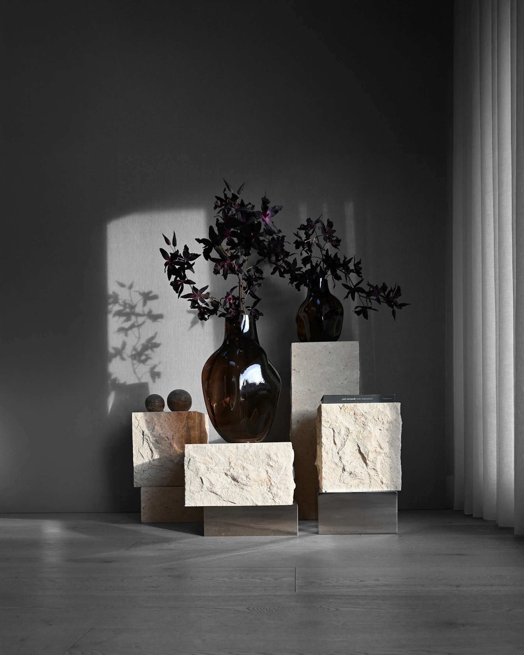 Βάζο Bakku / Μεγάλο / Smoked Forest L33 x W33 x H50 101 COPENHAGEN