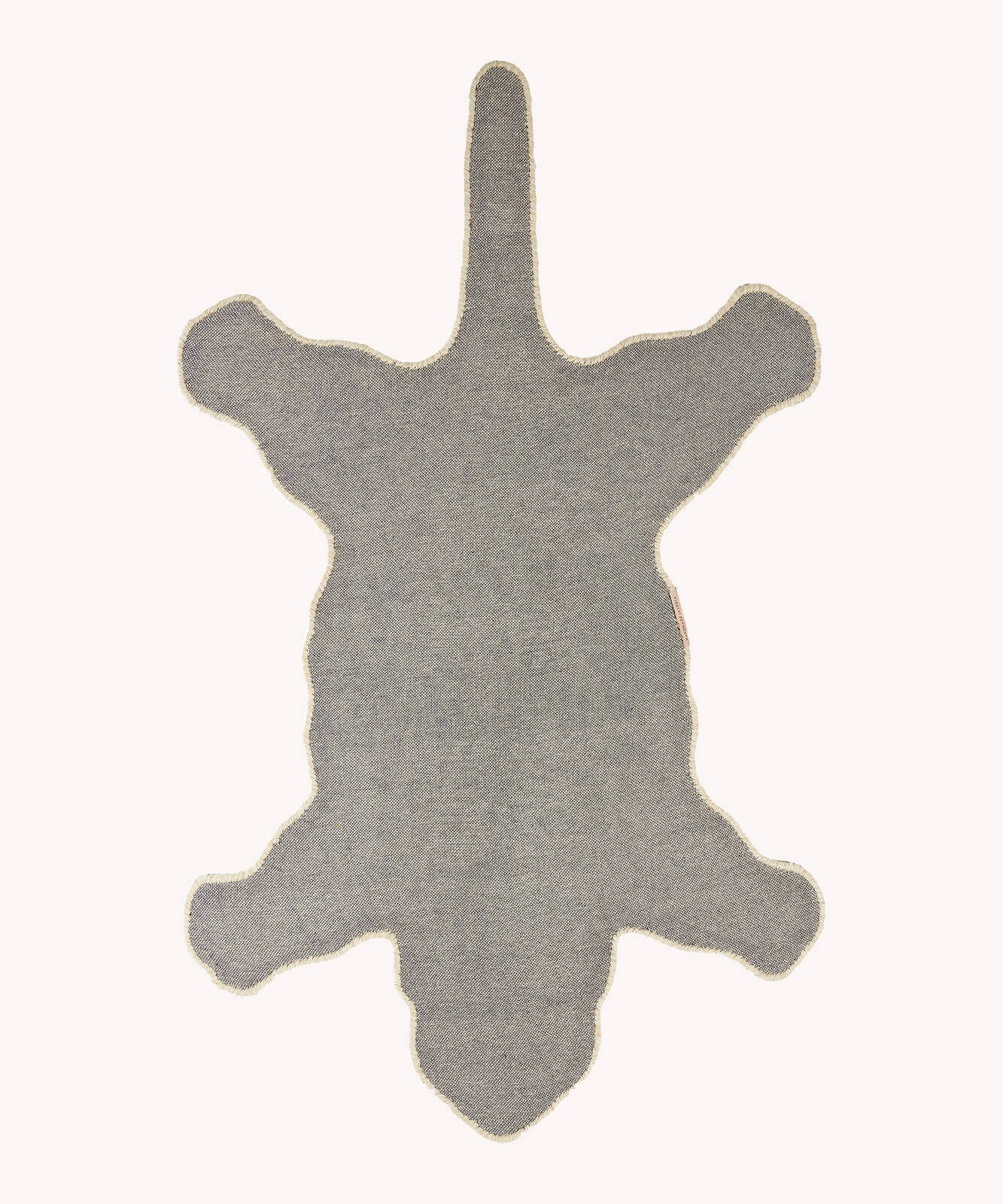 Χαλί Loony Leopard Large - Μάλλινο Βαμβακερό Μαύρο Κίτρινο 150 x 90 x 2 cm Doing Goods