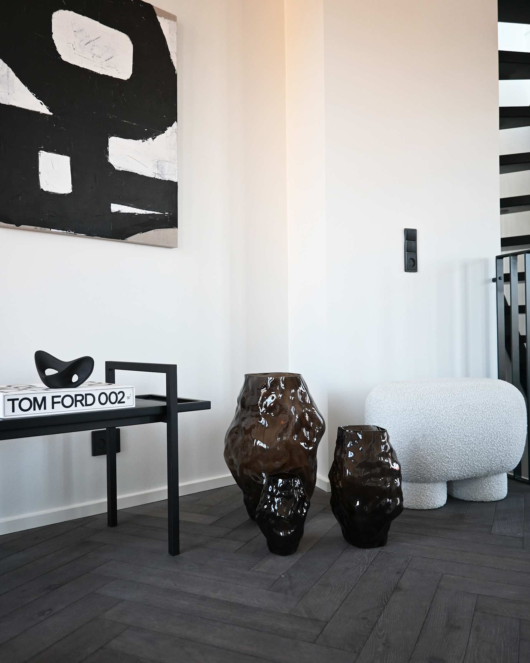 101 COPENHAGEN ΒΑΖΟ Βάζο Katachi Medio / Γυάλινο / Smoked Forest L23.6 / W23.6 / H35 101 COPENHAGEN