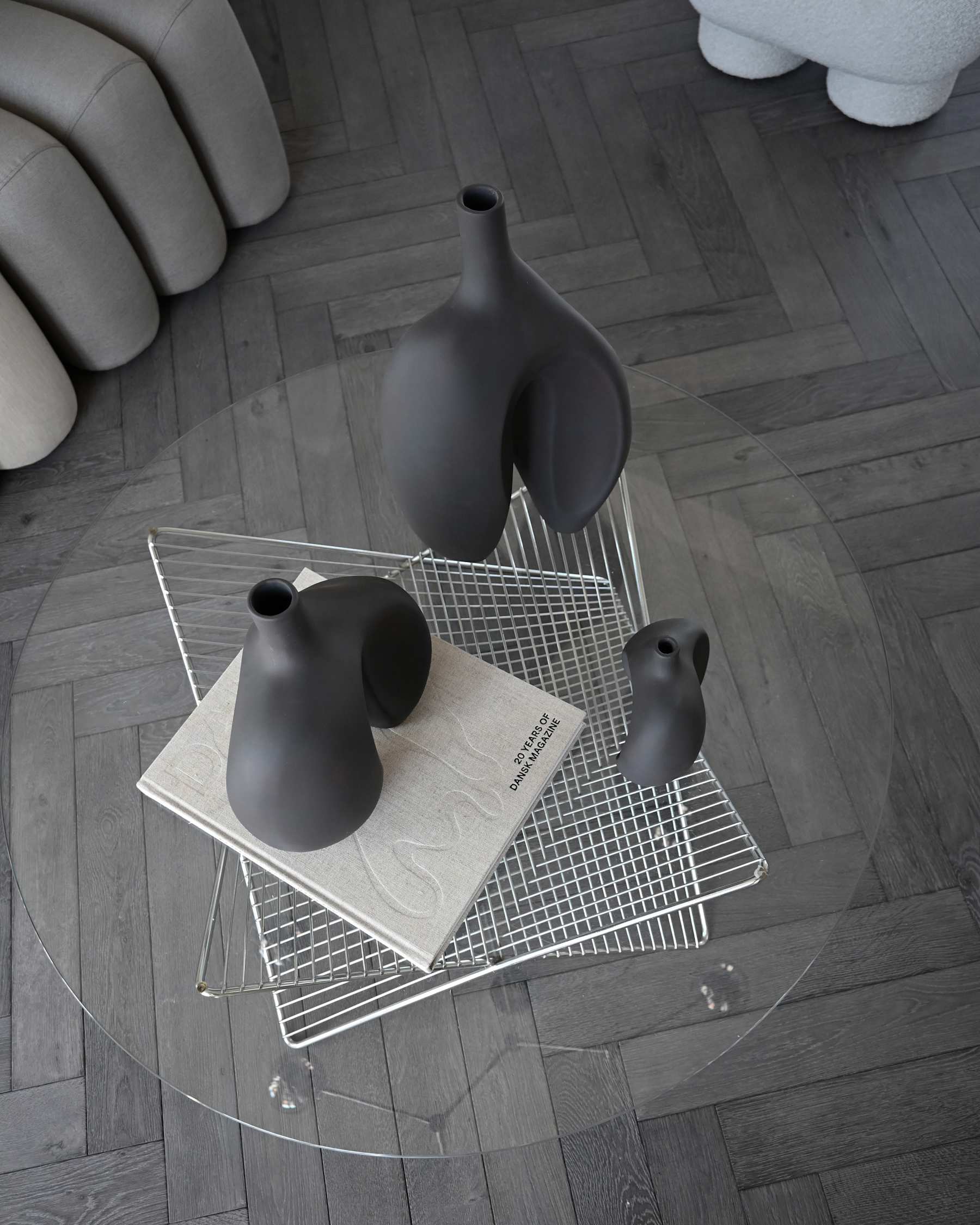 101 COPENHAGEN ΒΑΖΟ Βάζο Ni Petit / Απόχρωση Coffee / Κεραμικό L16 / W13,5 / H16 CM 101 COPENHAGEN