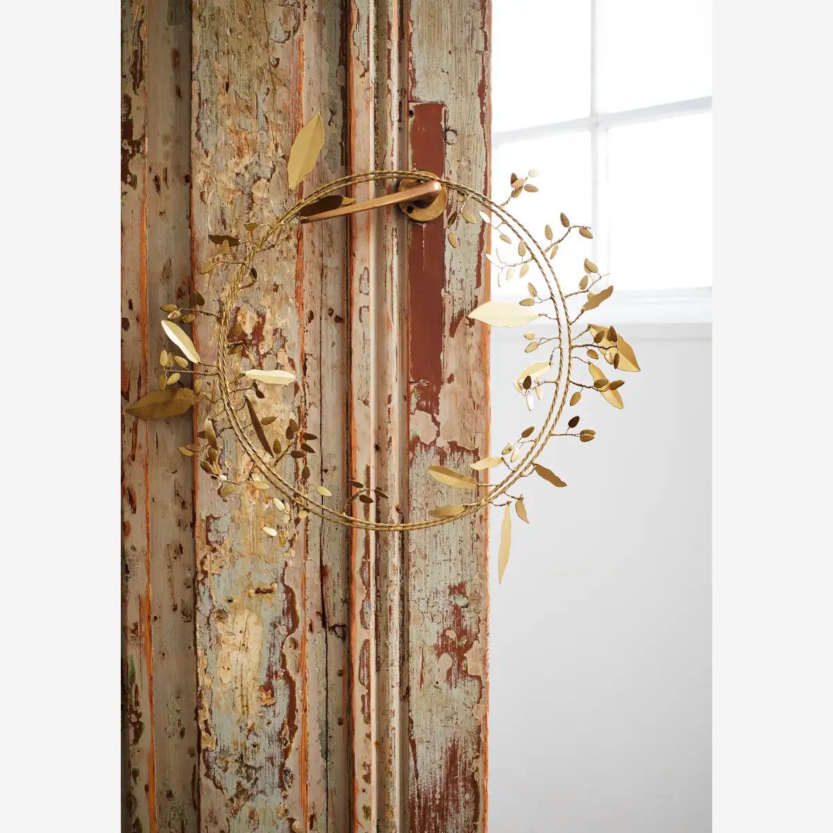 Σιδερένιο Διακοσμητικό Στεφάνι - Brass Ø35 cm MADAM STOLTZ