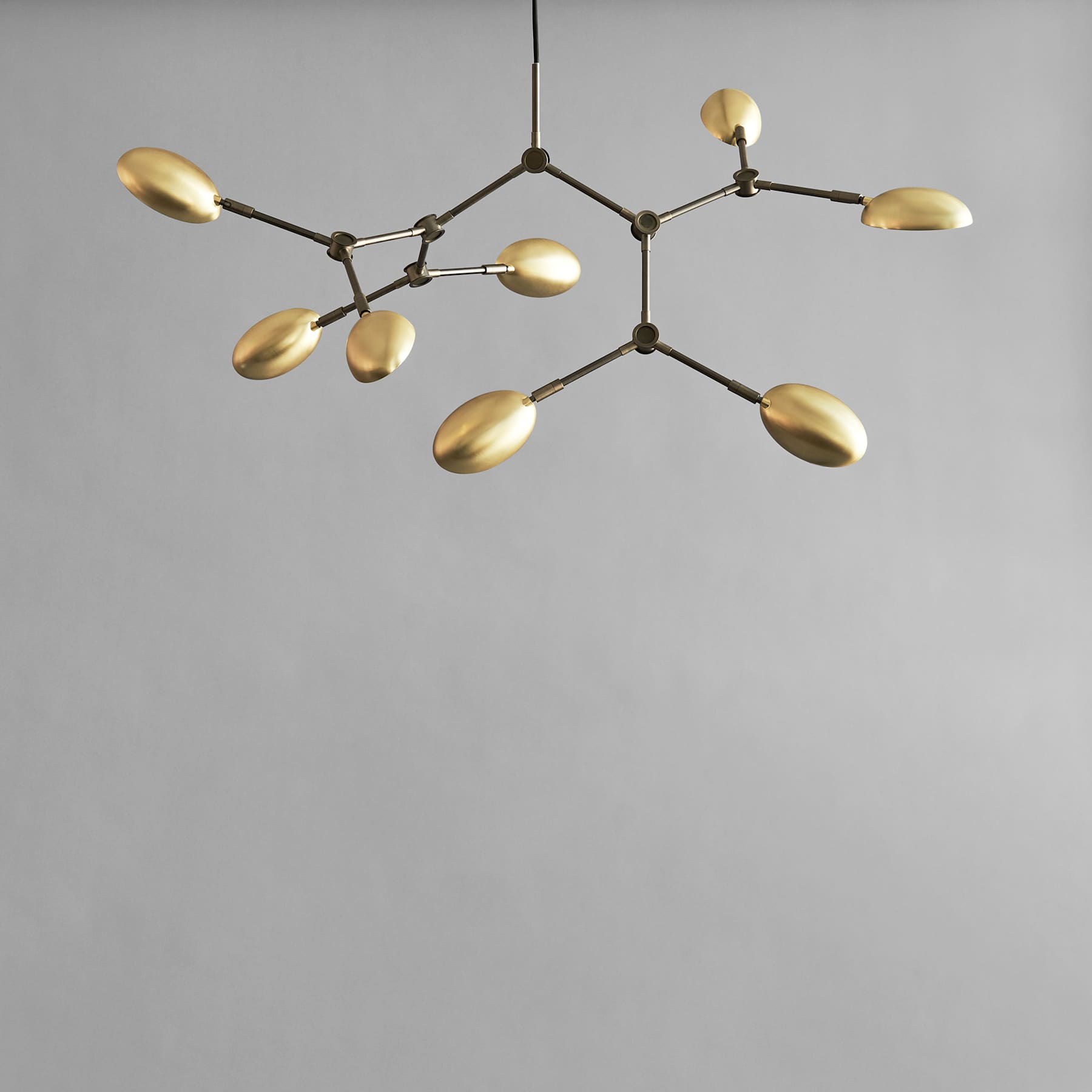 Φωτιστικό οροφής Drop Chandelier Mini - Brass (5m) L106 x W81 x H55 cm 101 COPENHAGEN