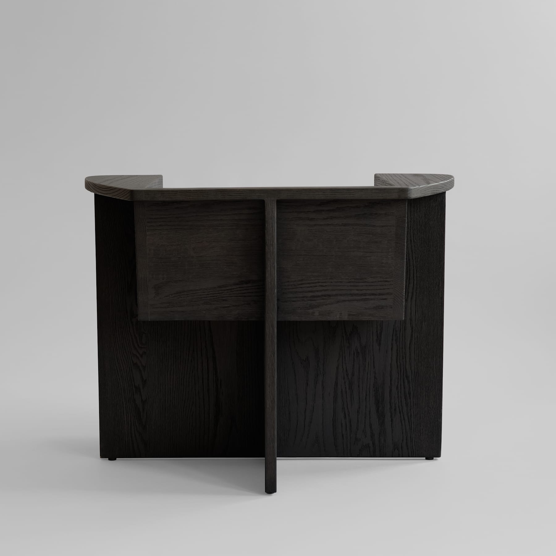 Καρέκλα Σαλονιού Brutus - Coffee Black Δρυς H65 x W92 x L63 cm 101 COPENHAGEN