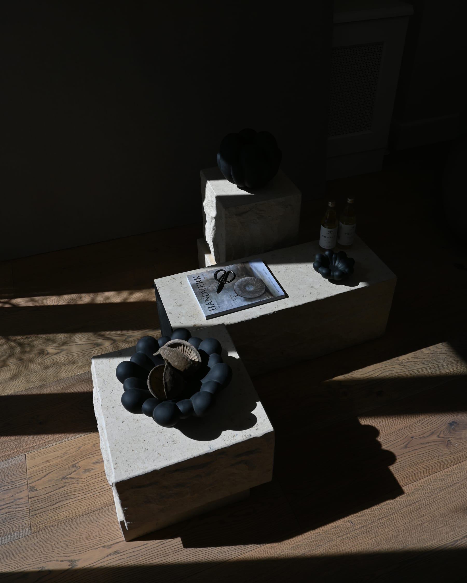 101 COPENHAGEN Διακοσμητικός Δίσκος Δίσκος Bloom, Medio Μαύρος 28,5 x 10,5 101 COPENHAGEN