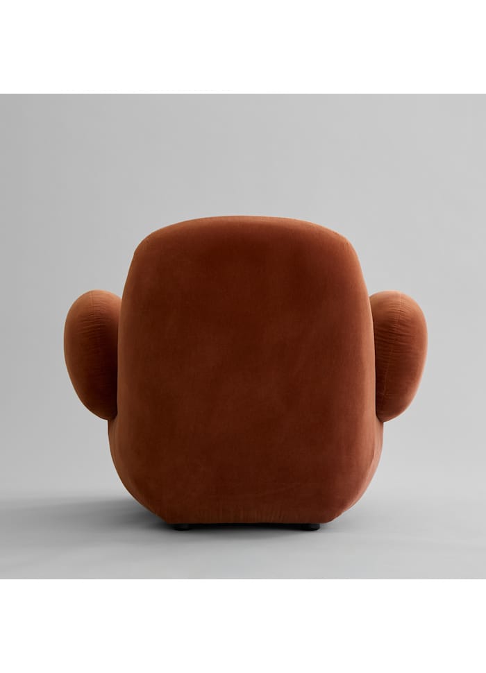 Toe Armchair, Flat - Off White (CPH 900)cm Bouclé Fabric L94 x W100 x H80 101 COPENHAGEN