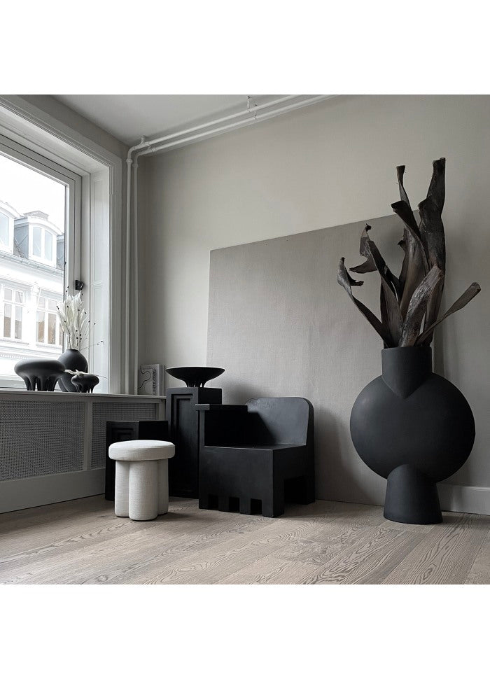 101 COPENHAGEN Καρεκλα Καρέκλα Kamodo Chair Καφέ Fiber Concrete H 72 cm x W 62 cm x L 54 cm x L 52 cm 101 COPENHAGEN