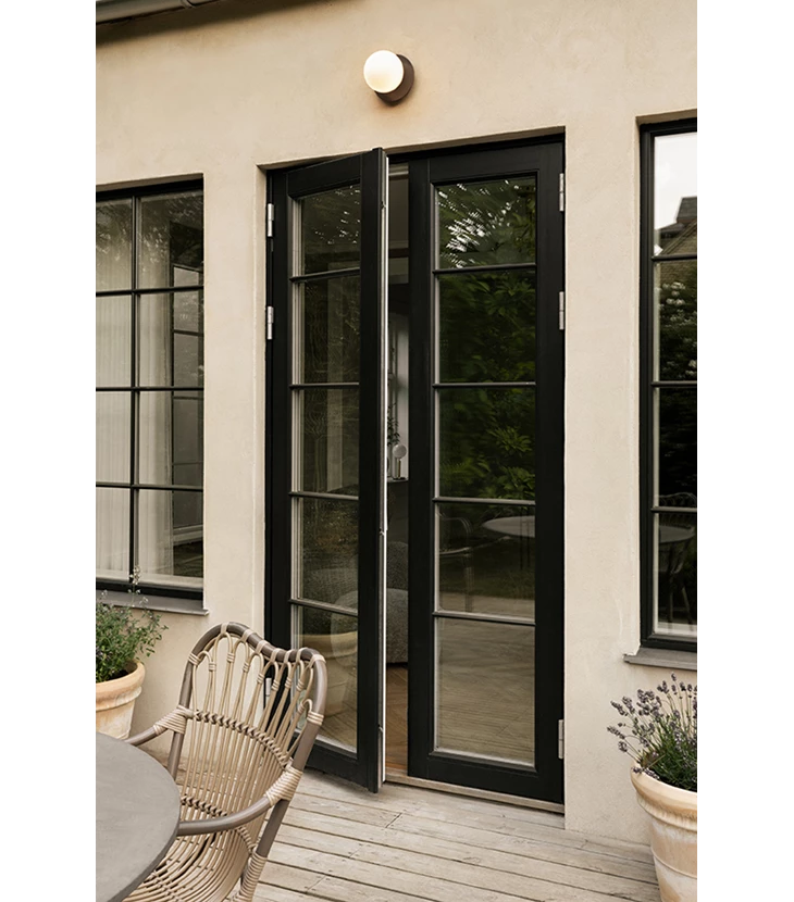 NUURA Φωτιστικό Τοίχου Φωτιστικό Τοίχου Liila 1 Outdoor Μέταλλο Μπρονζέ ø17x16.5, ø14 cm NUURA