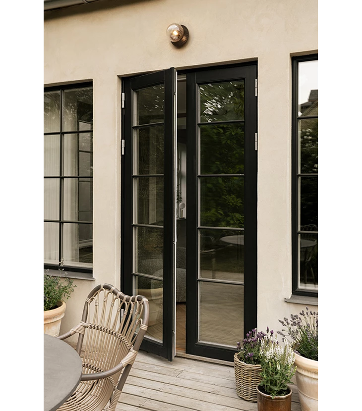 NUURA Φωτιστικό Τοίχου Φωτιστικό Τοίχου Liila 1 Outdoor Μέταλλο Μπρονζε ø17x16.5, ø14 cm NUURA