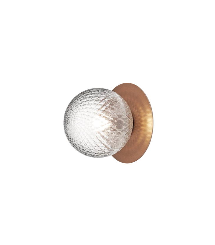 NUURA Φωτιστικό Τοίχου Φωτιστικό Τοίχου Liila 1 Outdoor Μέταλλο Μπρονζε ø17x16.5, ø14 cm NUURA