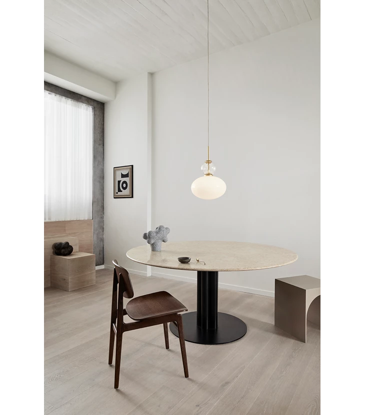 101 COPENHAGEN Φωτιστικό οροφής Φωτιστικό Οροφής Rizzatto 32 Γκρι Μέταλλο/Γυαλί ø30x44.8 cm 101 COPENHAGEN