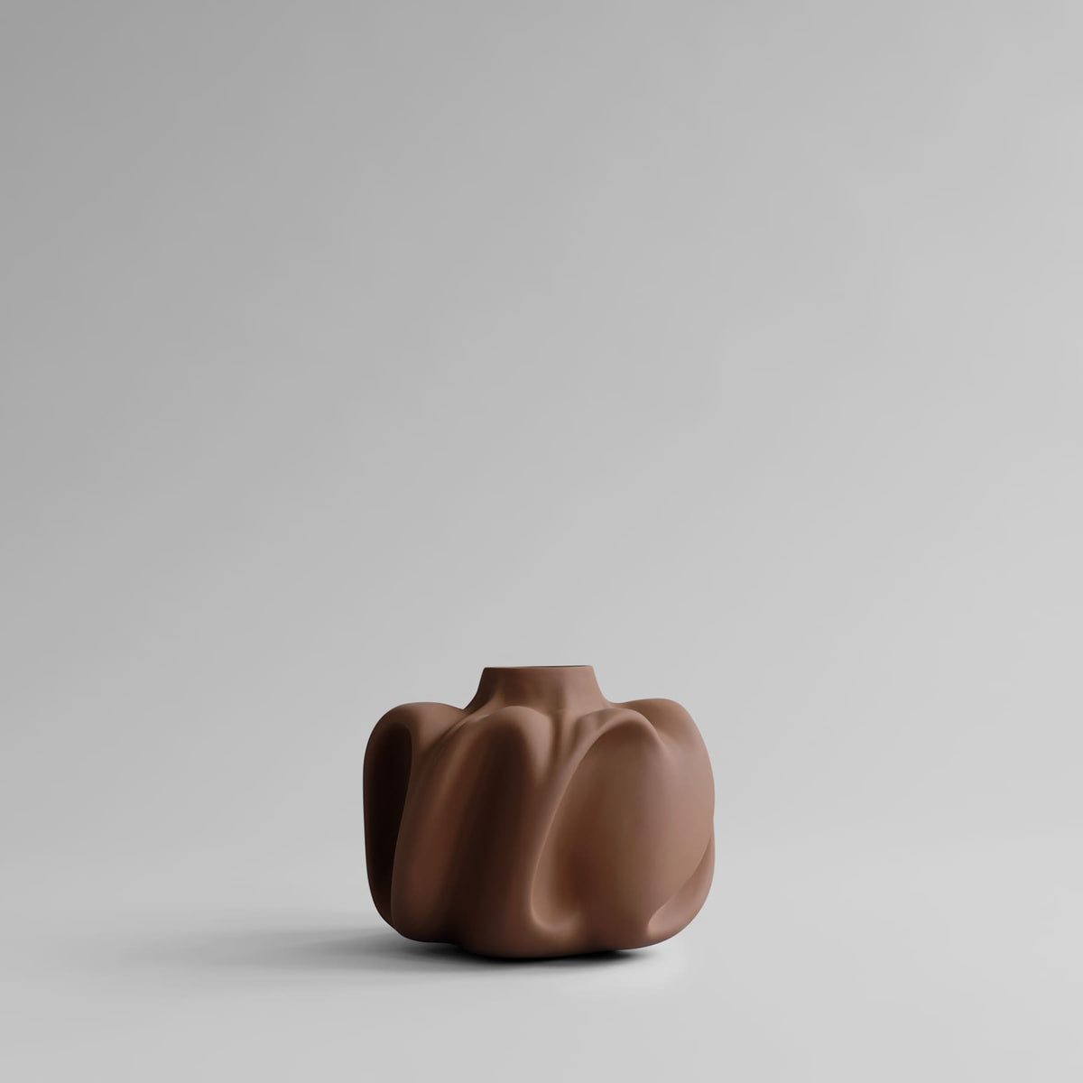 Βάζο Wabi Medio - Κεραμικό Ανοιχτό Καφέ H29 x W35 x L35 cm 101 COPENHAGEN