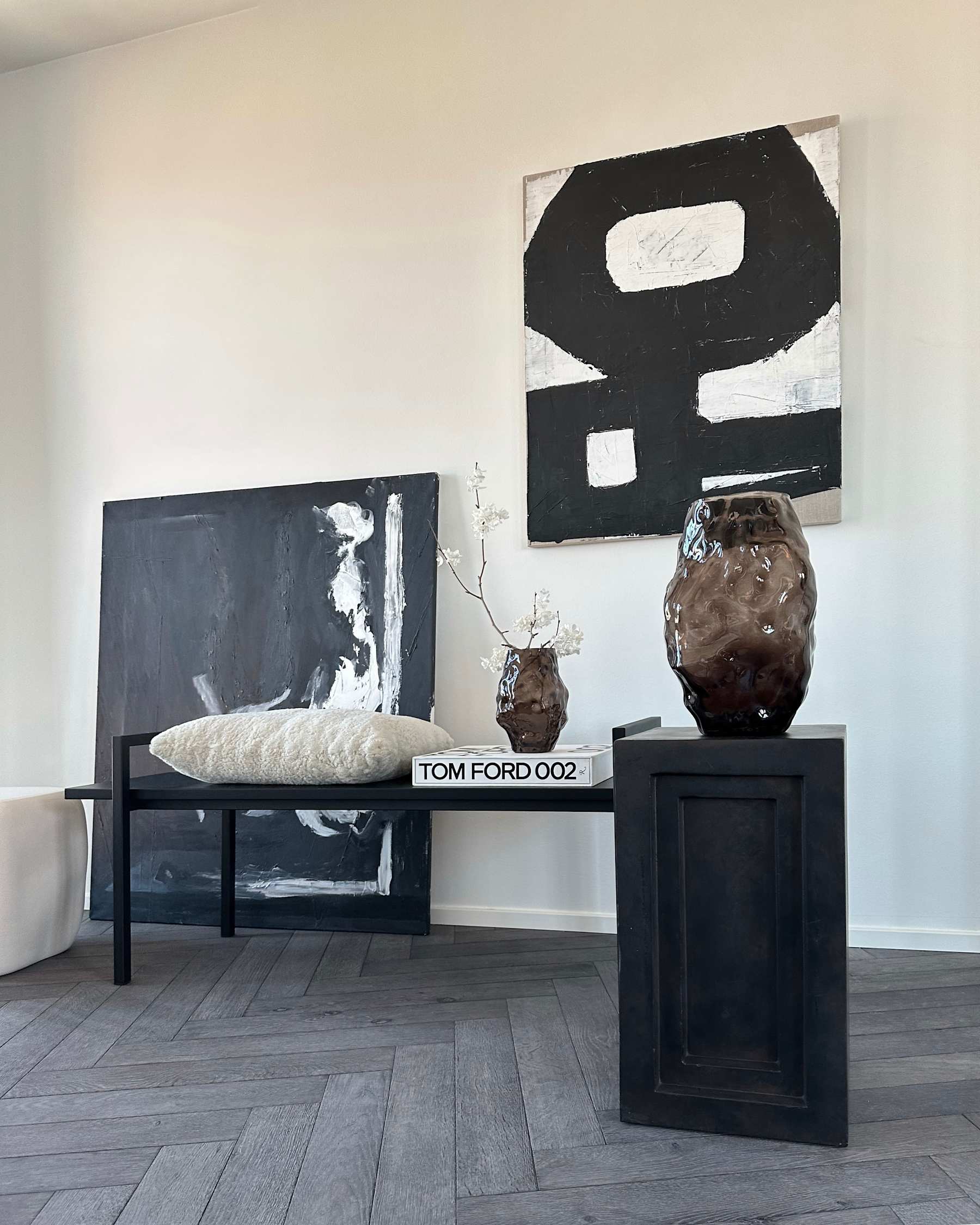 101 COPENHAGEN Μαξιλάρι Μαξιλάρι Καρέκλας Brutus Makura 11 / Δέρμα Προβάτου / Απόχρωση Sandshell L60 / W36 / H11 CM 101 COPENHAGEN