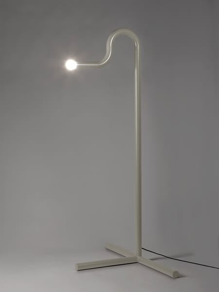 Φωτιστικό Δαπέδου La Uno Bianca - Άσπρο Ατσάλι L99 x W52 x H167 cm SERAX
