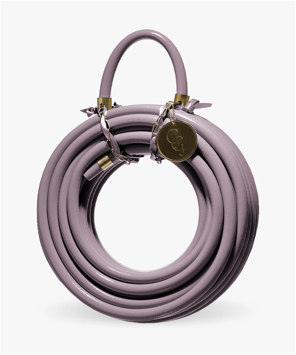 GARDEN GLORY Garden Kit Rain Hose Kit Μωβ (Περιλαμβάνει Λάστιχο-Ακροφύσιο-Βάση Λάστιχου)Διάμ. Βάσ. :12x32xH24cm Μήκος Λάστ. 20m Garden Glory