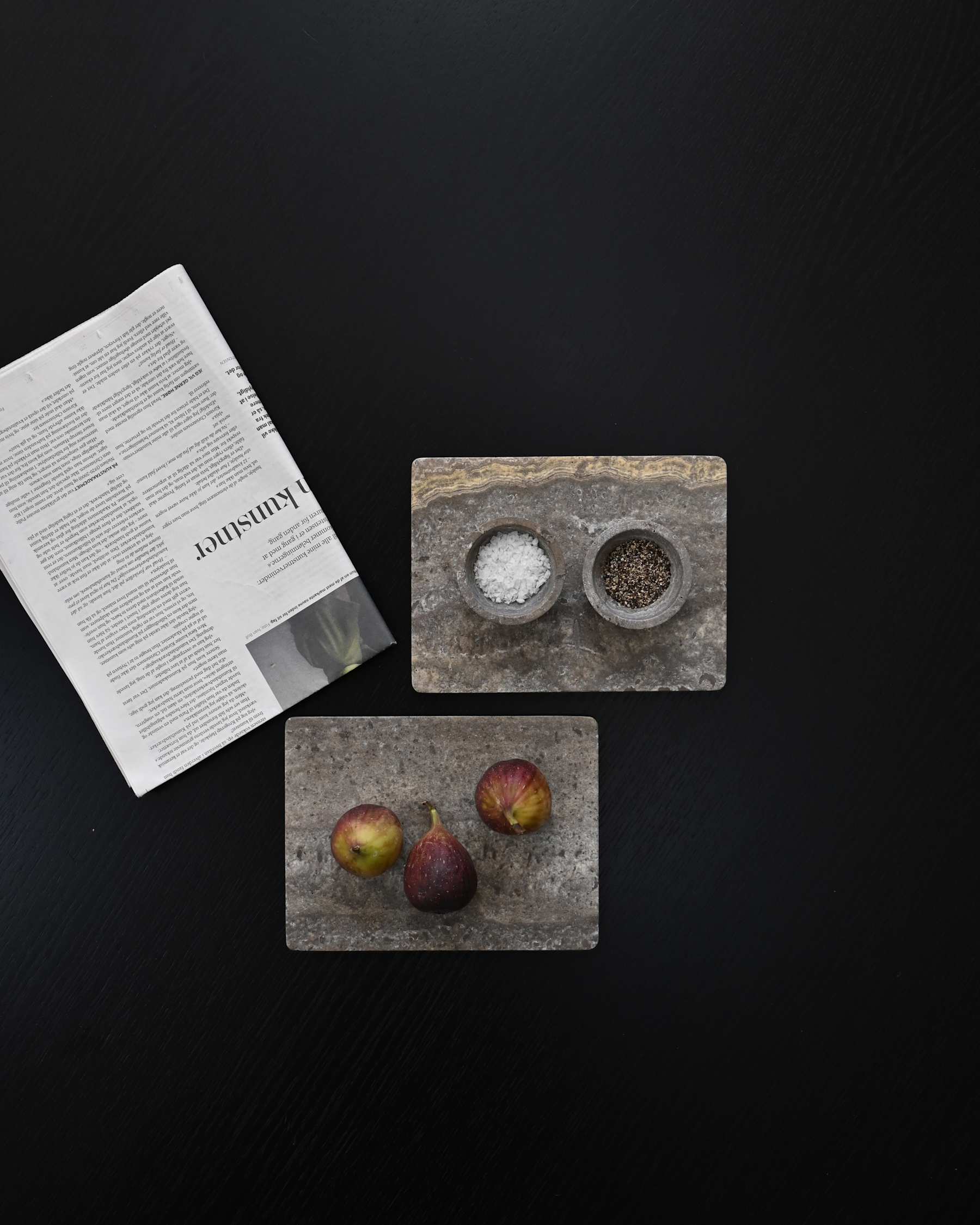 101 COPENHAGEN Δίσκος Σερβιρίσματος Δίσκος Enkei Tray Rectangular Petit Τραβερτίνη Γήινες Αποχρώσεις L20 x W15 x H0.9 cm 101 COPENHAGEN
