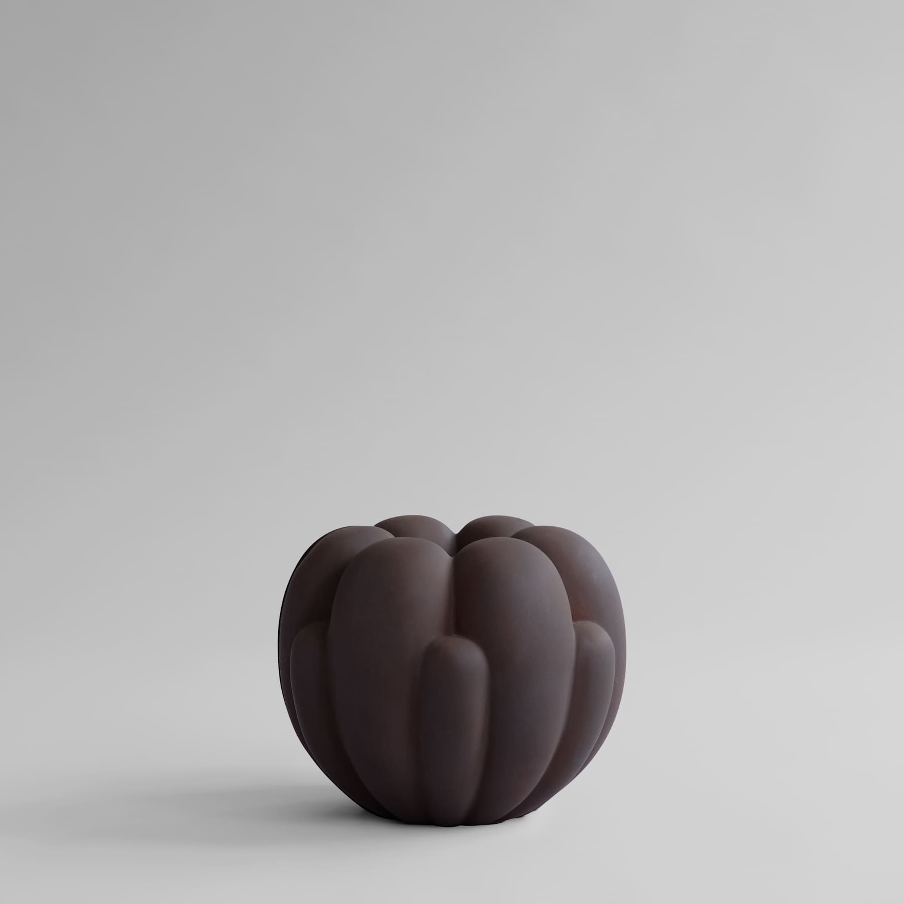 Βάζο Bloom Mini - Κεραμικό Σκούρο Καφέ H27 x W35 x L35 cm 101 COPENHAGEN