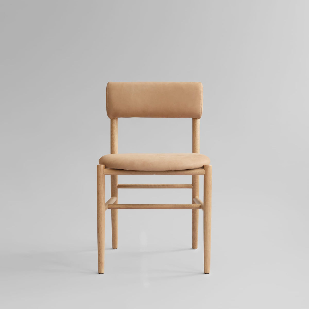 Καρέκλα Τραπεζαρίας Nama - Φυσική Δρυς Δέρμα Nubuck H79,5 x W54 x L50 cm 101 COPENHAGEN