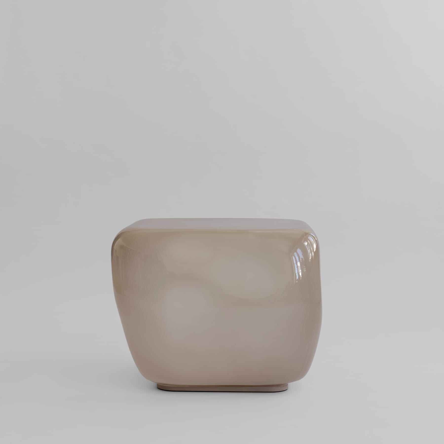 Γυάλινο Τραπεζάκι Καφέ Ishi Medio - Smoked Desert H40 x W52 x L52 cm 101 COPENHAGEN