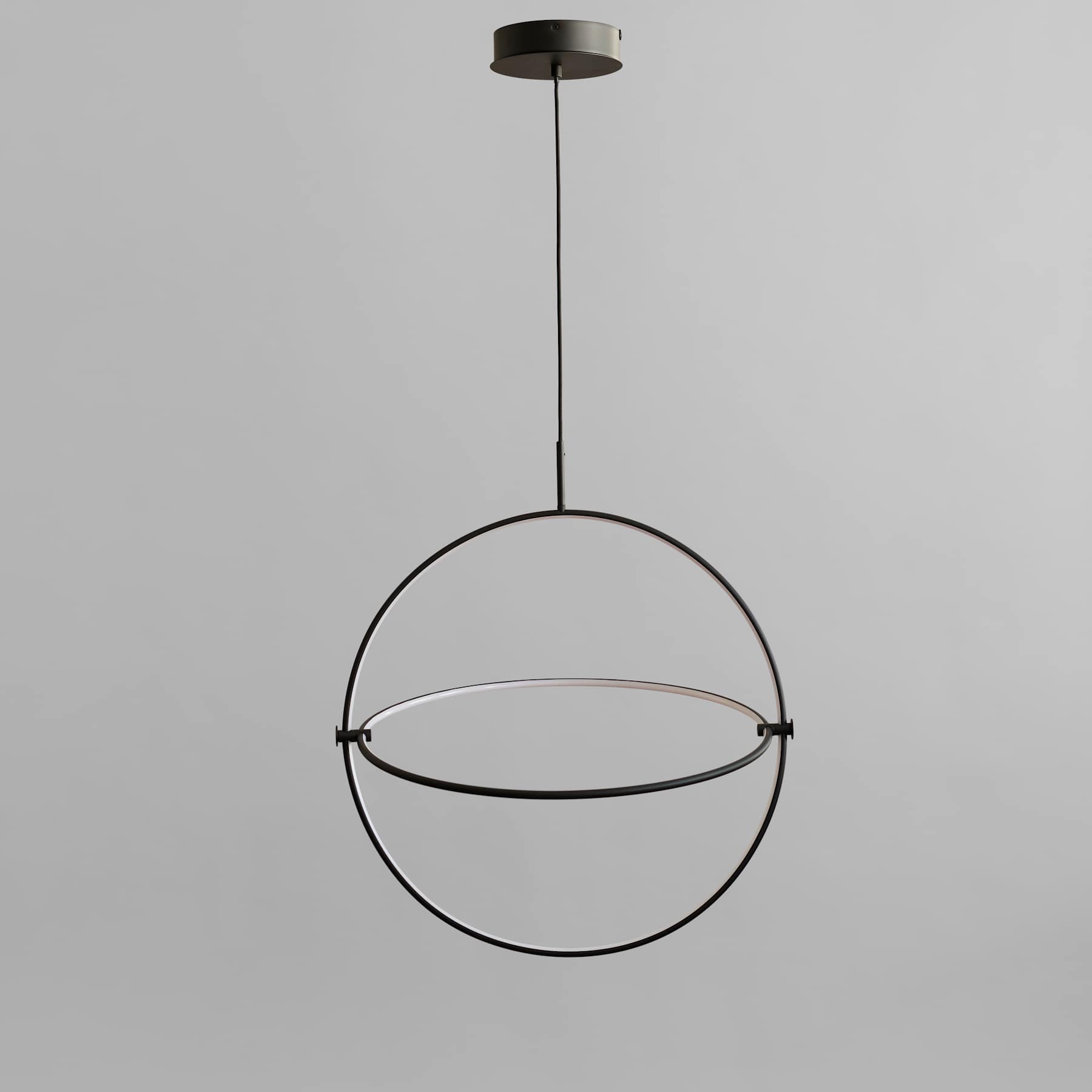 Φωτιστικό Οροφής Maru Pendant - Ø60 Burned Black L65 x W57.5 x H71.5 cm 101 COPENHAGEN