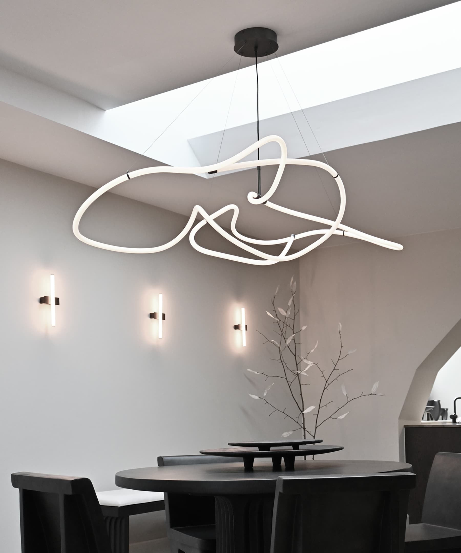 Φωτιστικό Οροφής Ghost Chandelier, Big - Neon (5m) L156 x W82 x H52 101 COPENHAGEN