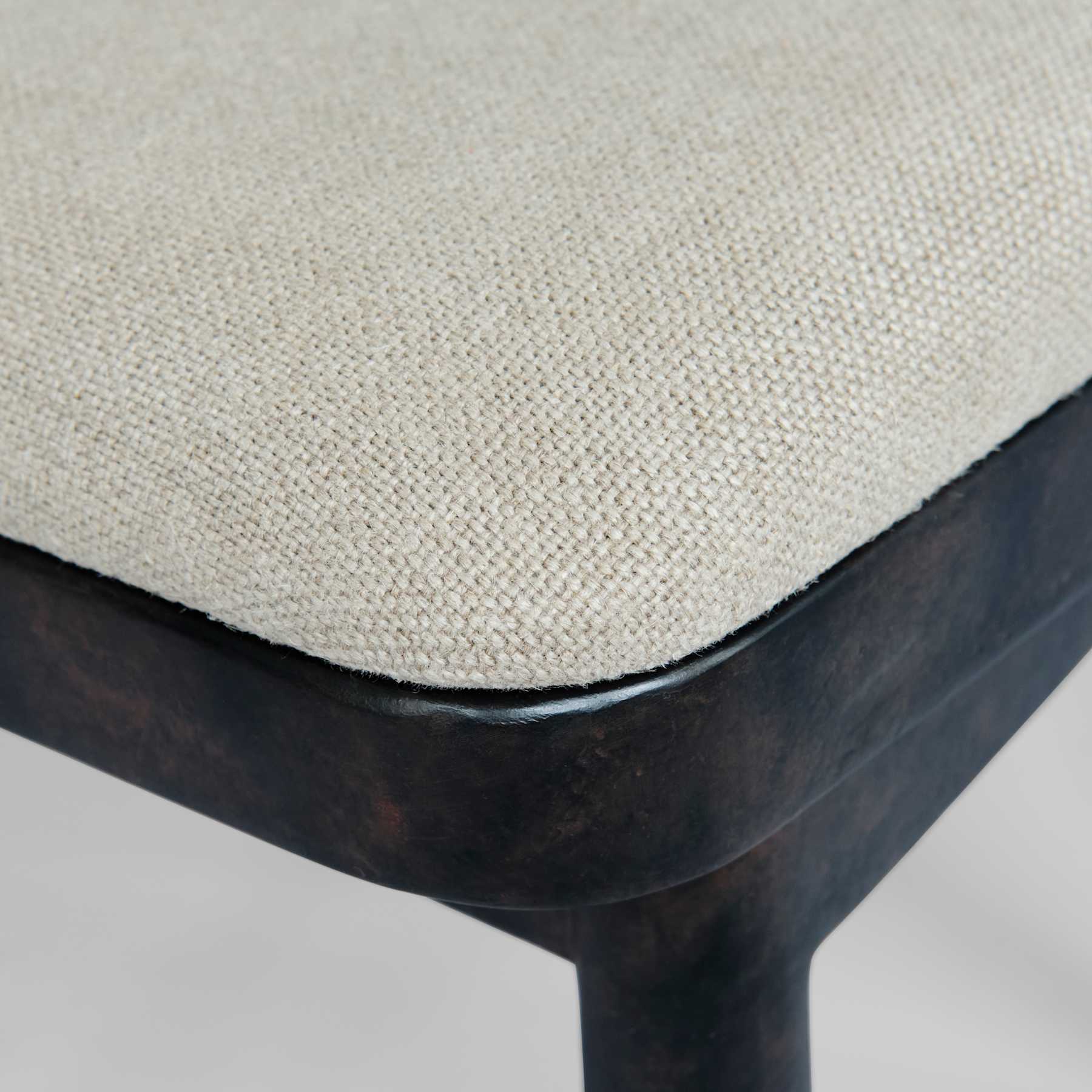 Μαξιλάρι Καρέκλας Τραπεζαρίας Brutus Slim Makura 31 - Λινό Απόχρωση Sand (8047-2) H5,5 x W38,8 x L42,5 cm 101 COPENHAGEN