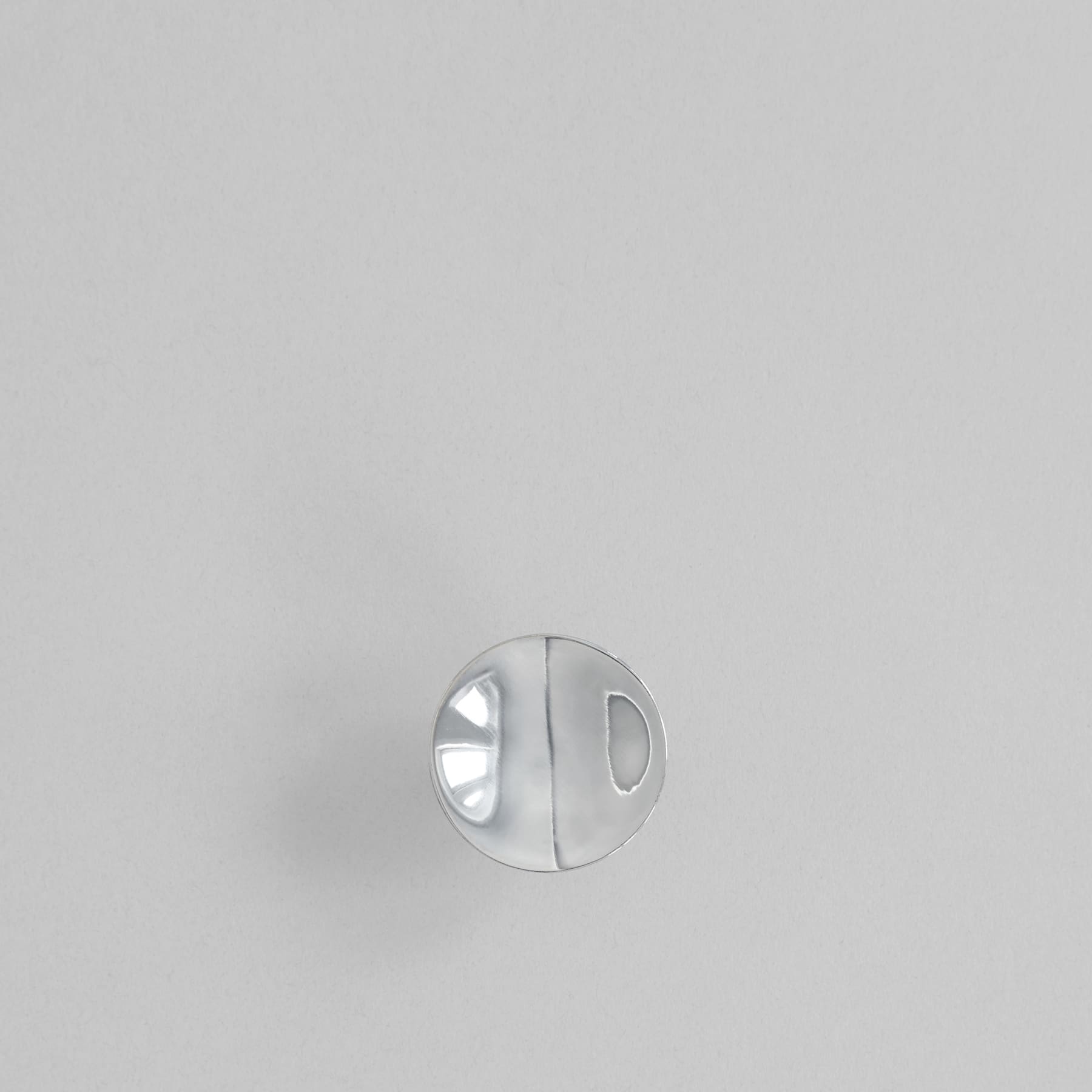 Διακοσμητικά Πόμολα / Κρεμάστρα HiHat Mini - Chrome Μεταλλικά Σετ Των 2 τμχ L3,5 x W3,5 x H2,5 cm 101 COPENHAGEN