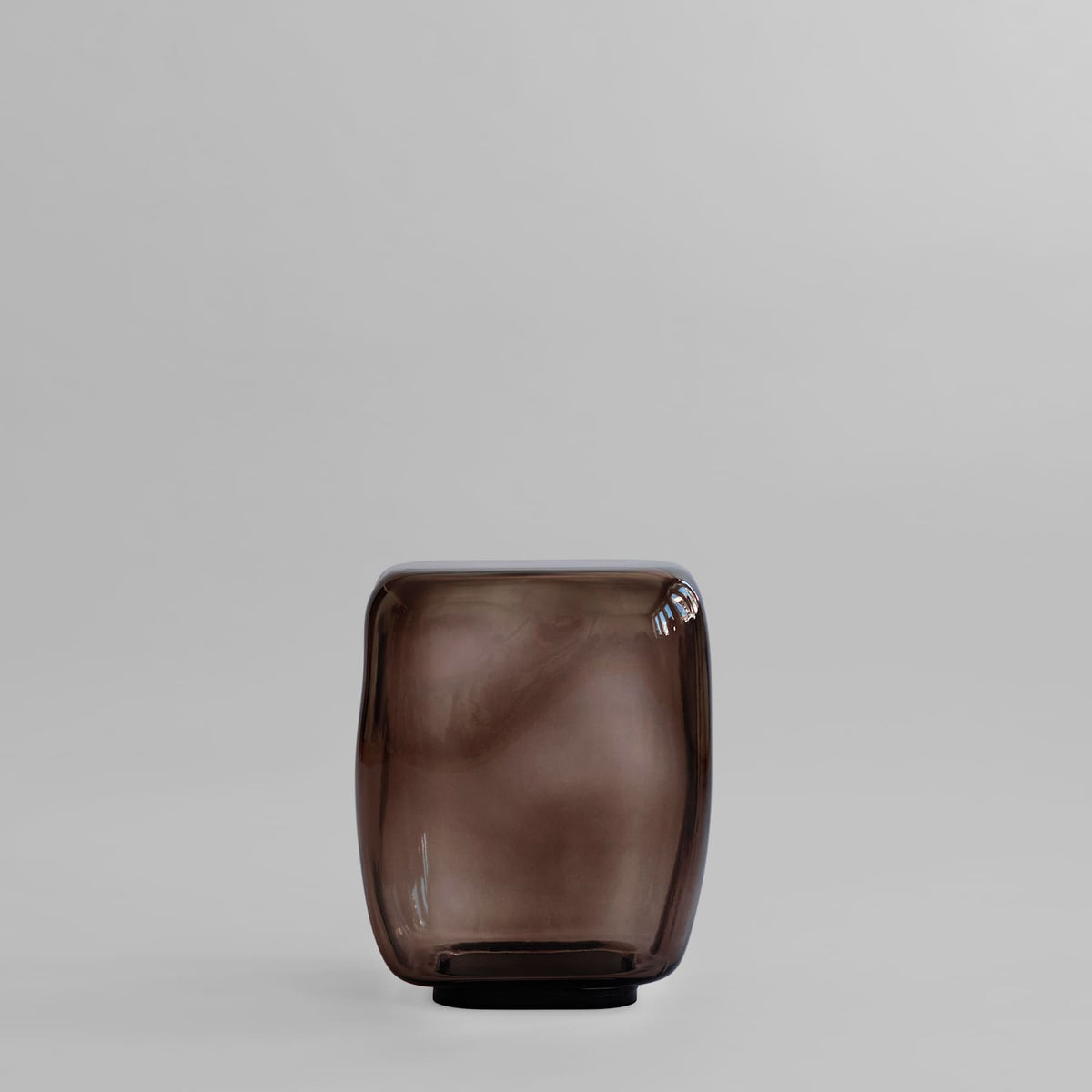 Γυάλινο Τραπεζάκι Καφέ Ishi Mini - Smoked Forest H40 x W32 x L32 cm 101 COPENHAGEN