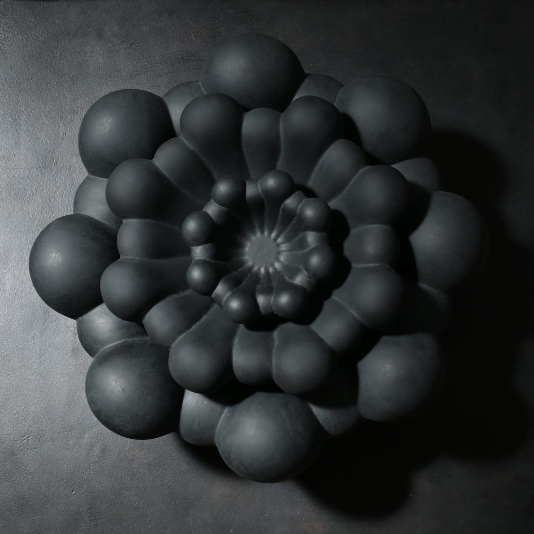 101 COPENHAGEN Διακοσμητικός Δίσκος Δίσκος Bloom, Medio Μαύρος 28,5 x 10,5 101 COPENHAGEN