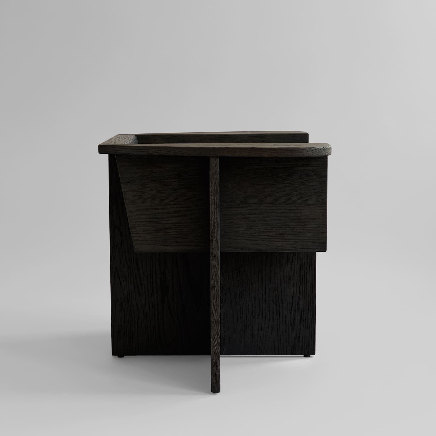 Καρέκλα Σαλονιού Brutus - Coffee Black Δρυς H65 x W92 x L63 cm 101 COPENHAGEN