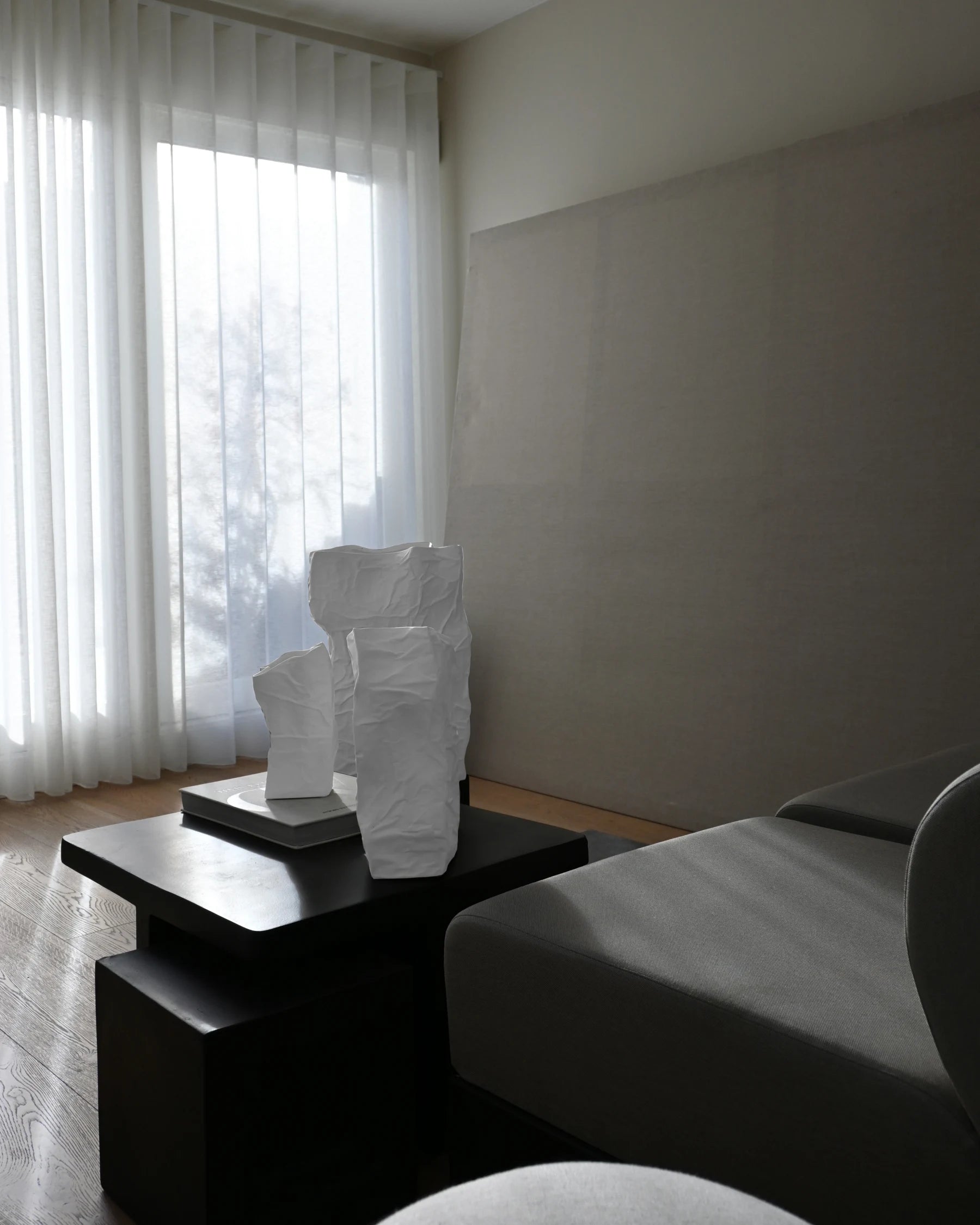 101 COPENHAGEN Βάζο Copy of Βάζο, Cobra Uno Mini, Κεραμικό, Άσπρο, 18x6,5x17 cm, 101 COPENHAGEN