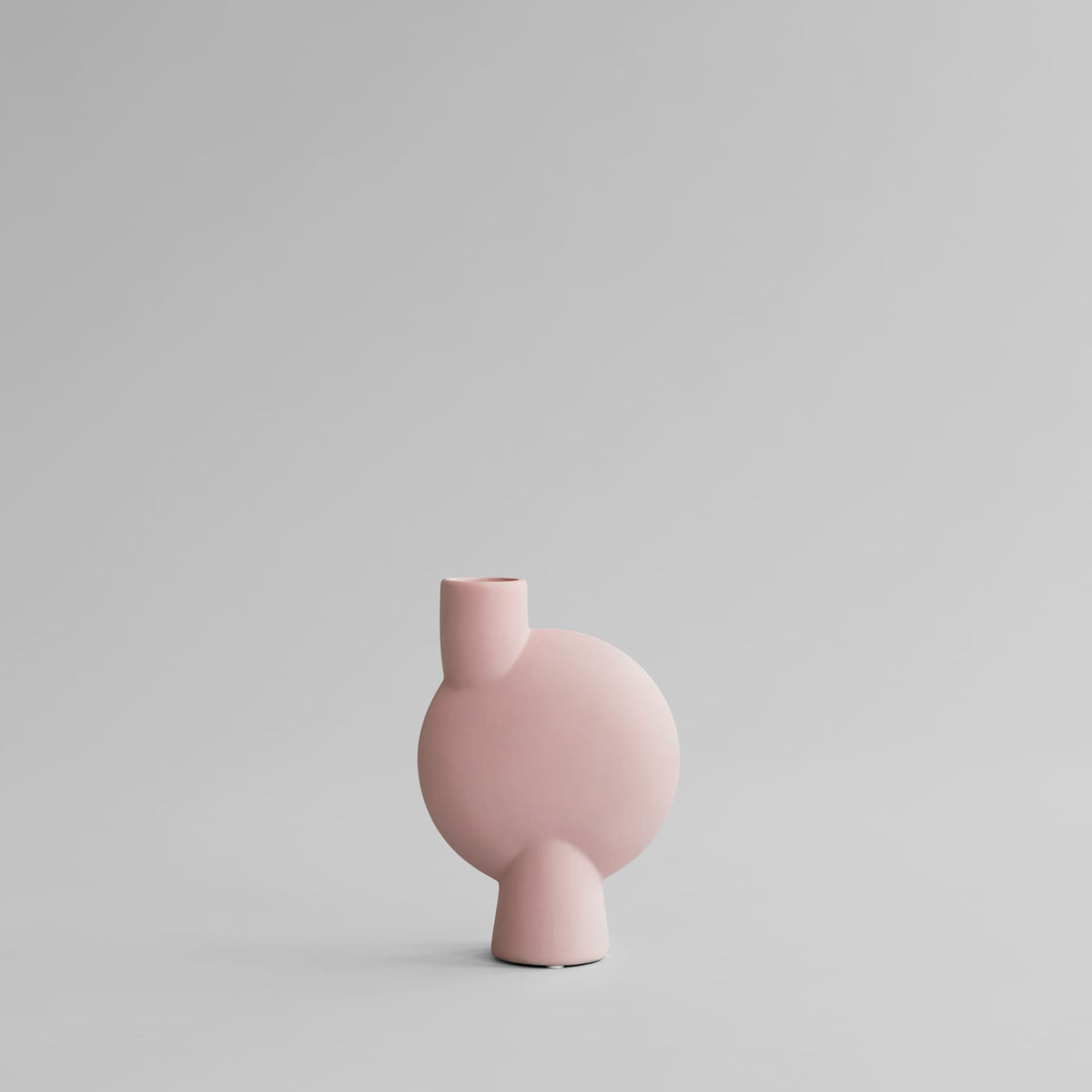 Βάζο Sphere Bubl Medio - Κεραμικό Ανοιχτό Ροζ H26 x W8 x L18 cm 101 COPENHAGEN