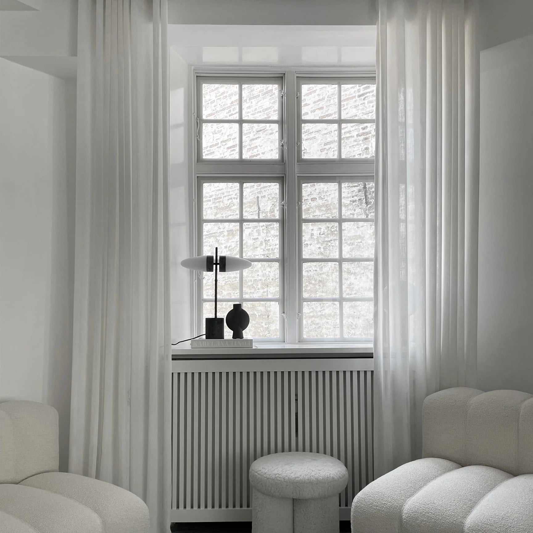 101 COPENHAGEN Επιδαπέδιο Φωτιστικό Επιτραπέζιο Φωτιστικό Bull Table Lamp Μάρμαρο/Δέρμα Οξειδωμένο 12x38x50 cm 101 COPENHAGEN