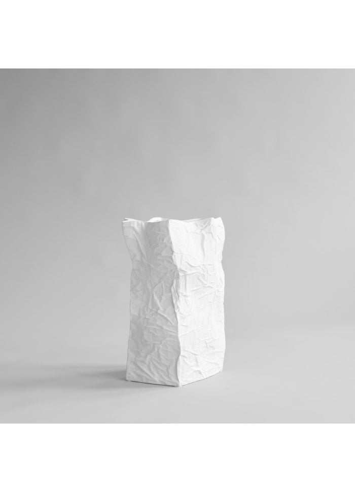 101 COPENHAGEN Βάζο Βάζο Kami Big Κεραμικό Άσπρο 35x26x49.5 cm 101 COPENHAGEN