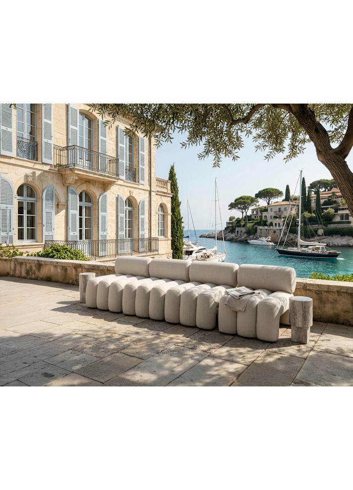 Καρέκλα Σαλονιού Foku - Sunproof Warm Ash H70 x W65 x L90 cm 101 COPENHAGEN