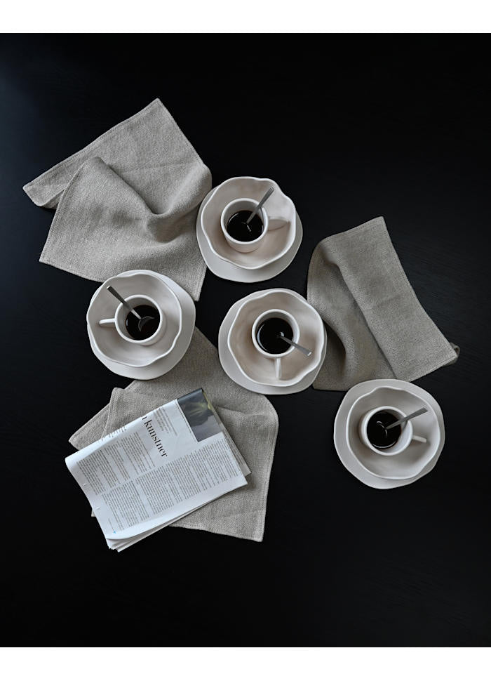 Σετ Πρωινού Native for 4, 12 Τεμάχια, Κεραμικά, Off White Birch, 101 COPENHAGEN