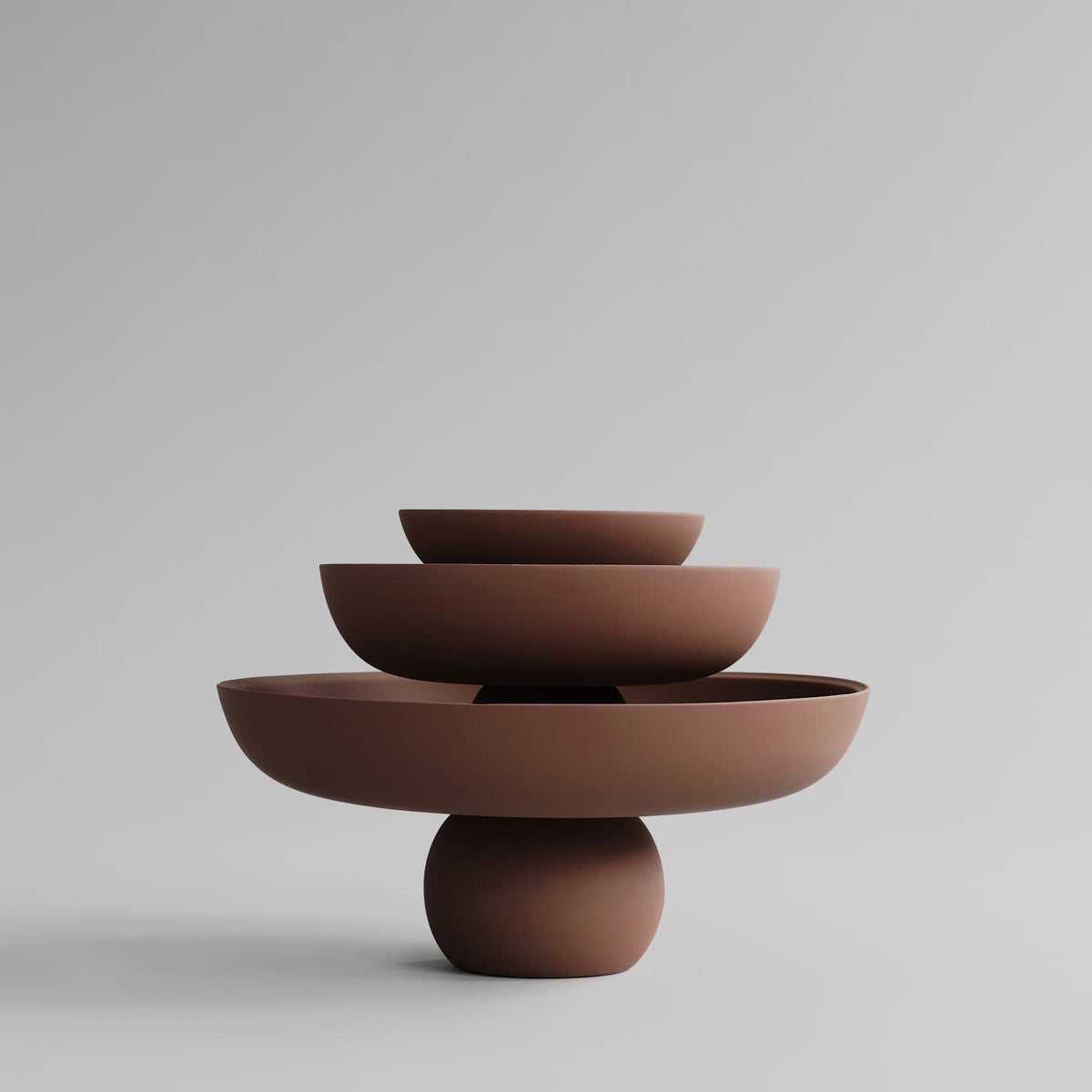 Διακοσμητικό Μπολ Baburu Medio - Κεραμικό Almond H15 x W30 x L30 cm 101 COPENHAGEN