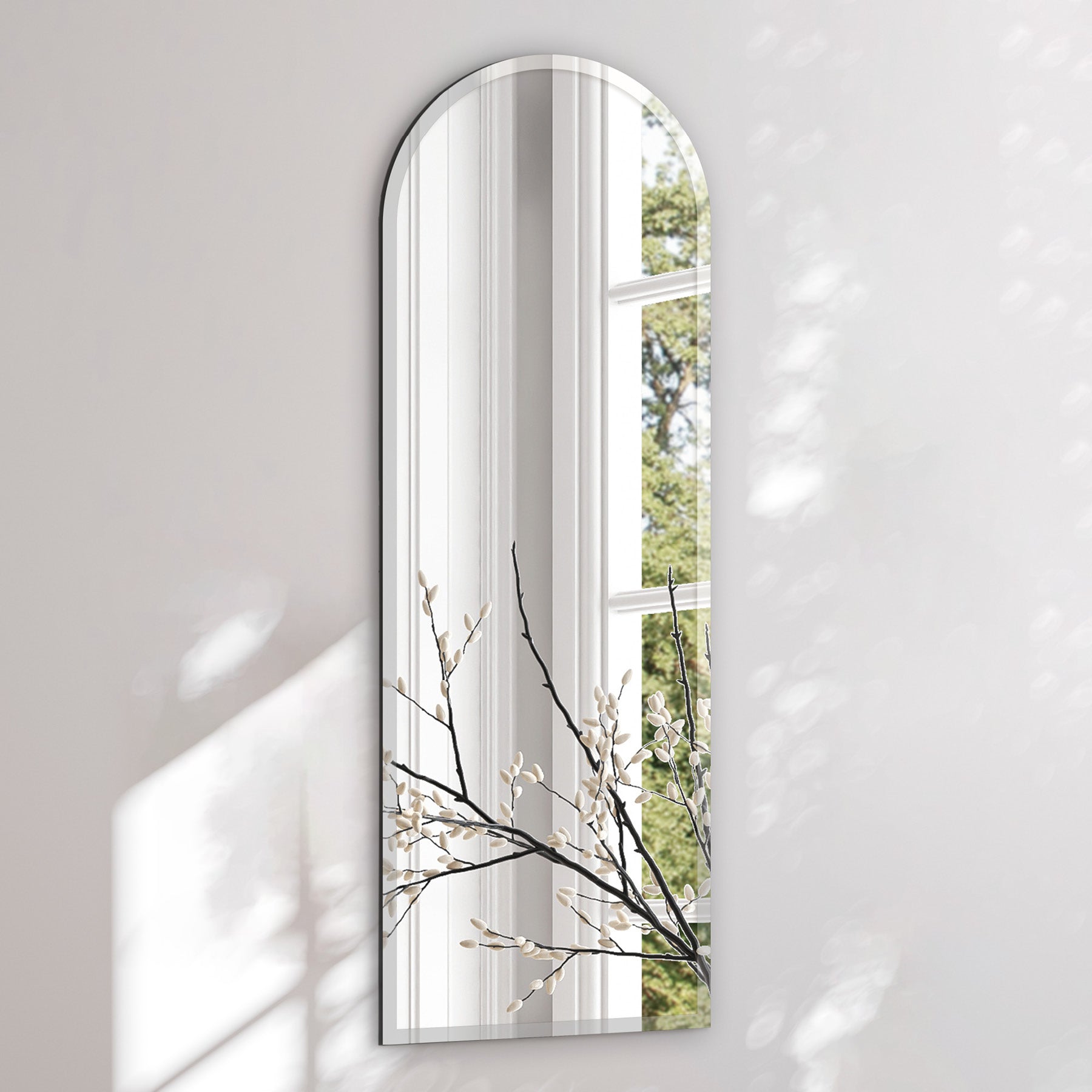 Καθρέφτης Τοίχου Arch - Διάφανος W55 x H155 cm INCADO