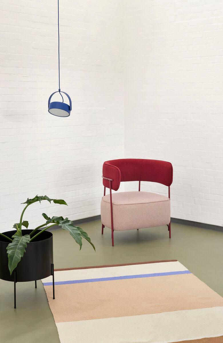 Stage Φωτιστικό Οροφής Μεταλλικό Μπλε LED 22x20xh27cm HUBSCH