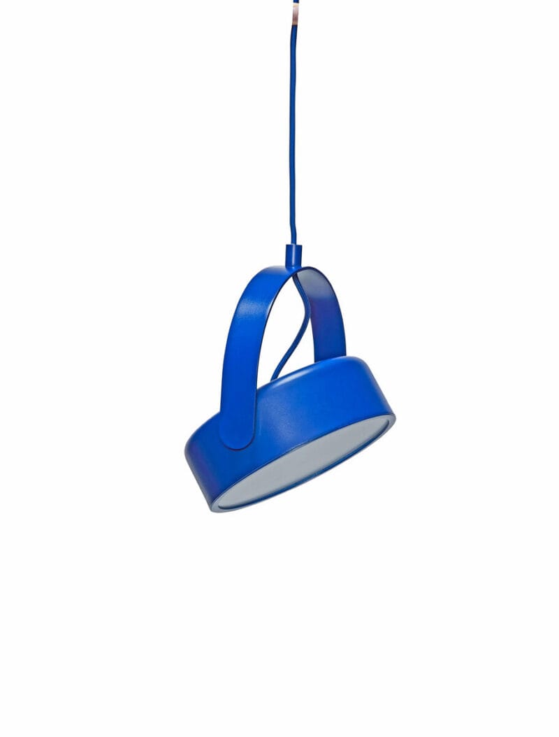 Stage Φωτιστικό Οροφής Μεταλλικό Μπλε LED 22x20xh27cm HUBSCH
