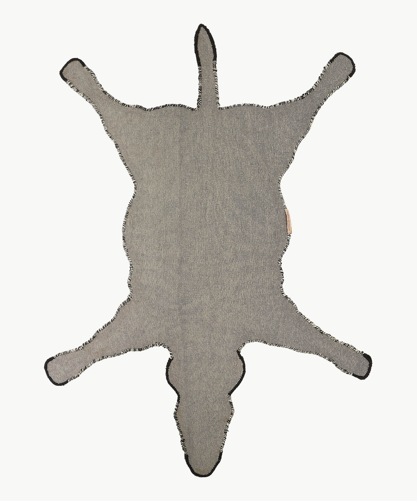 Χαλί Grassy Zebra Large - Μάλλινο Βαμβακερό Πράσινο Άσπρο 153 x 110 x 2 cm Doing Goods